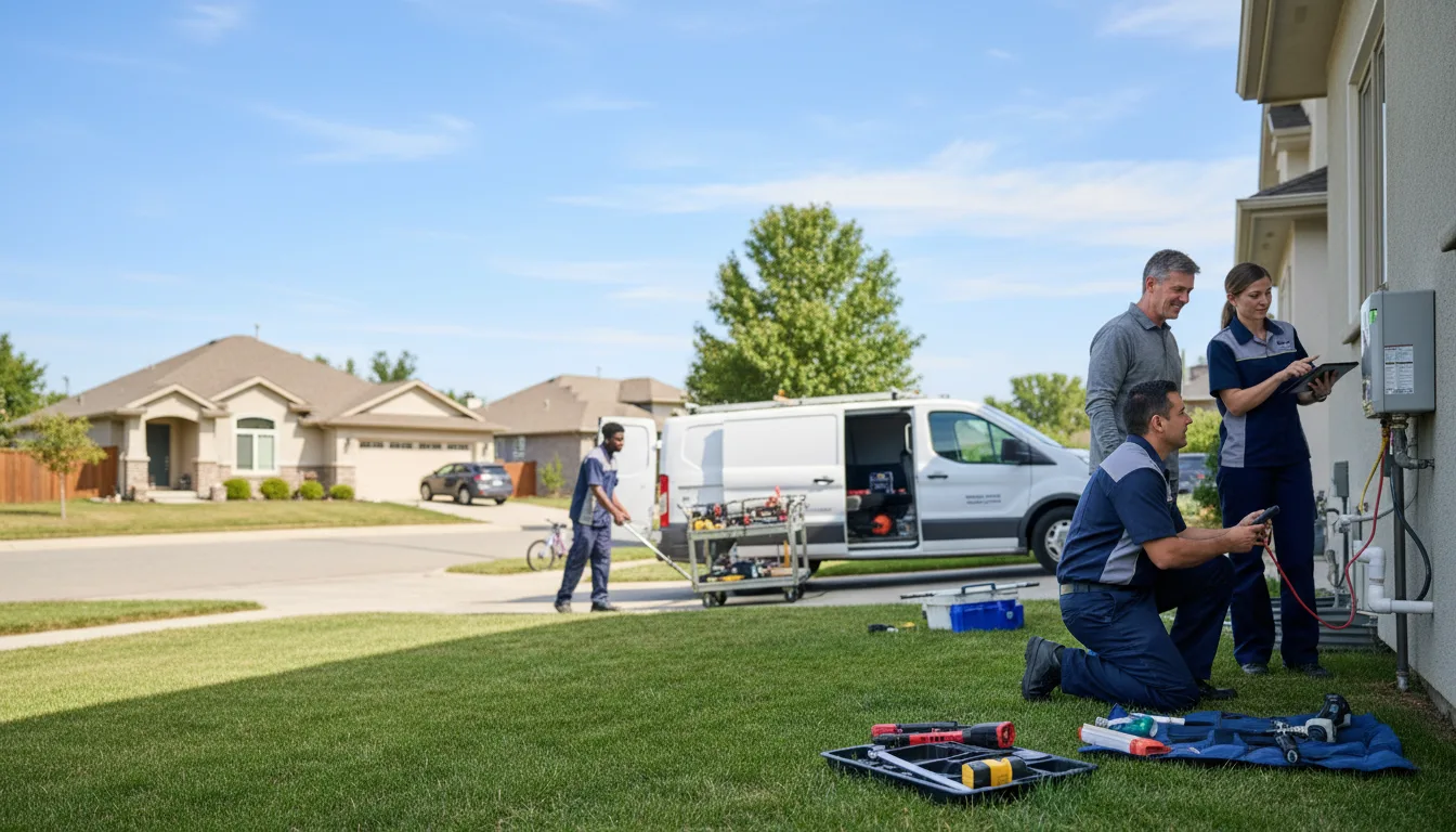 Tankless water heater service in Calvin, PA